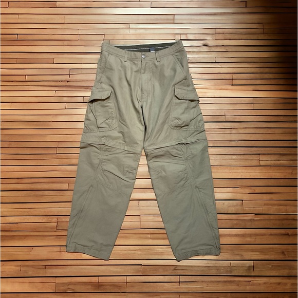 REI Men’s Khaki Zip Off Leg Conversion Pants! - Picture 3 of 4